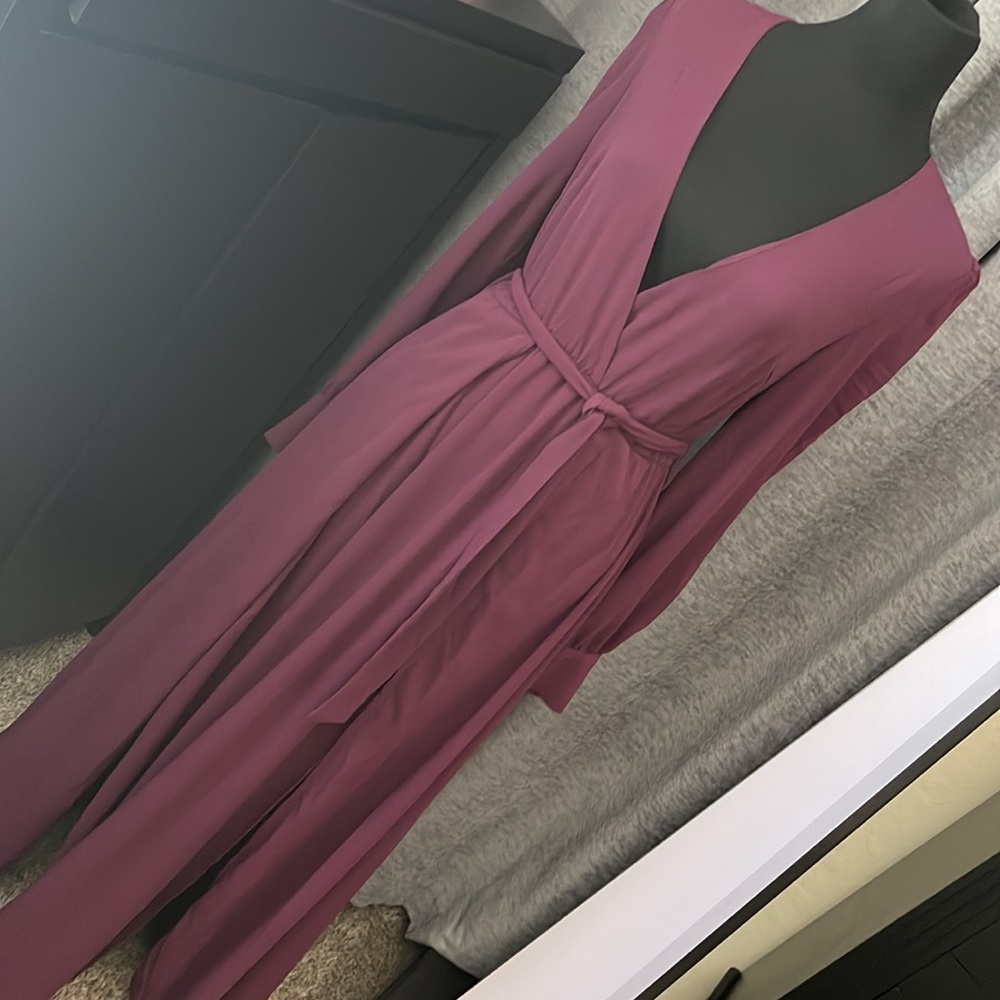 NWT Naked Wardrobe Purple Maxi Dress